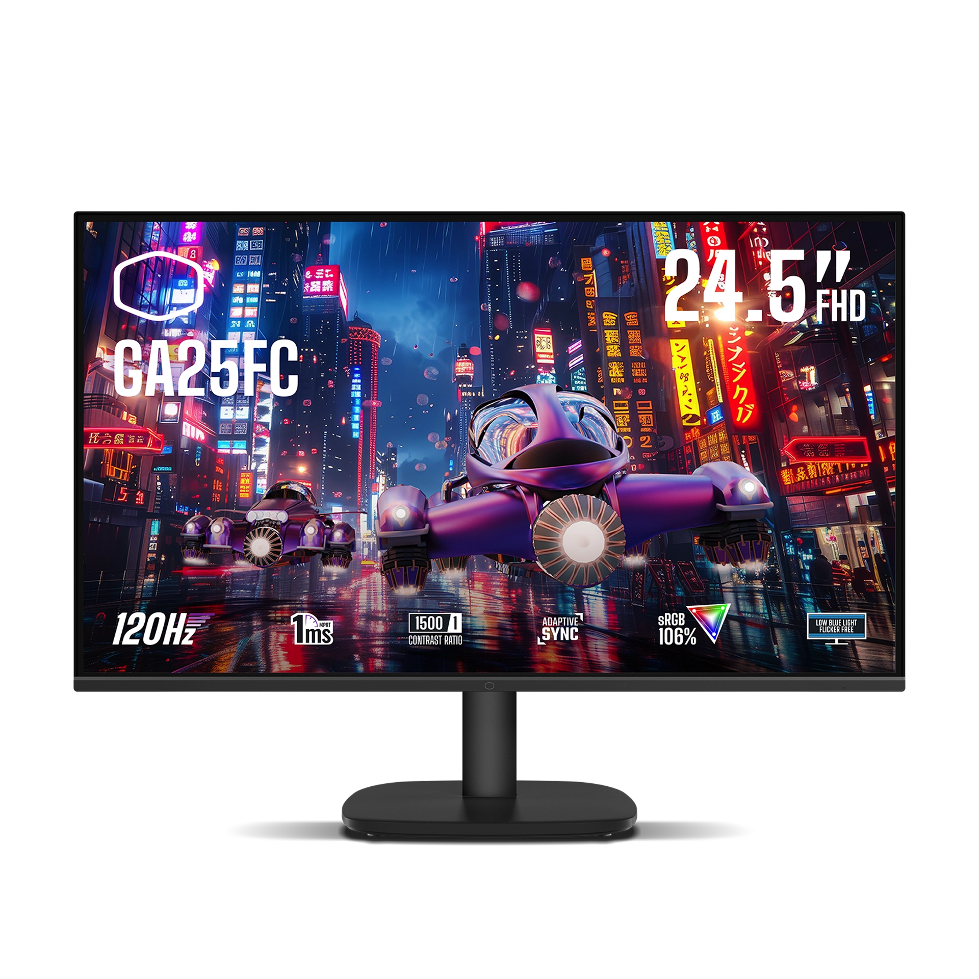 Cooler Master 24.5吋 FHD IPS 120Hz 電競顯示器 GA25FC