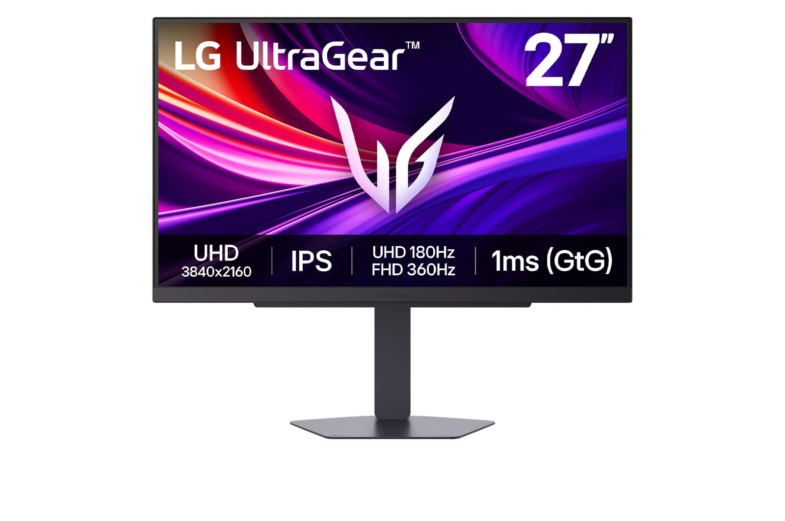 LG 樂金 27吋 UltraGear 4K UHD IPS 180Hz 遊戲顯示器 27G810A-B